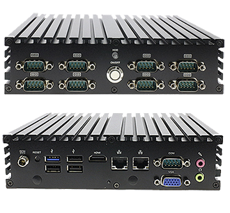 Jetway Box PC JBC390F541SCC (Intel J1900, 9* Serial Ports)