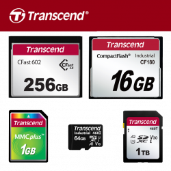 Transcend Ipari Memóriakártyák