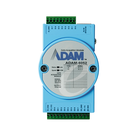 ADAM-6052 IoT Modbus/SNMP/MQTT Ethernet Remote I/O